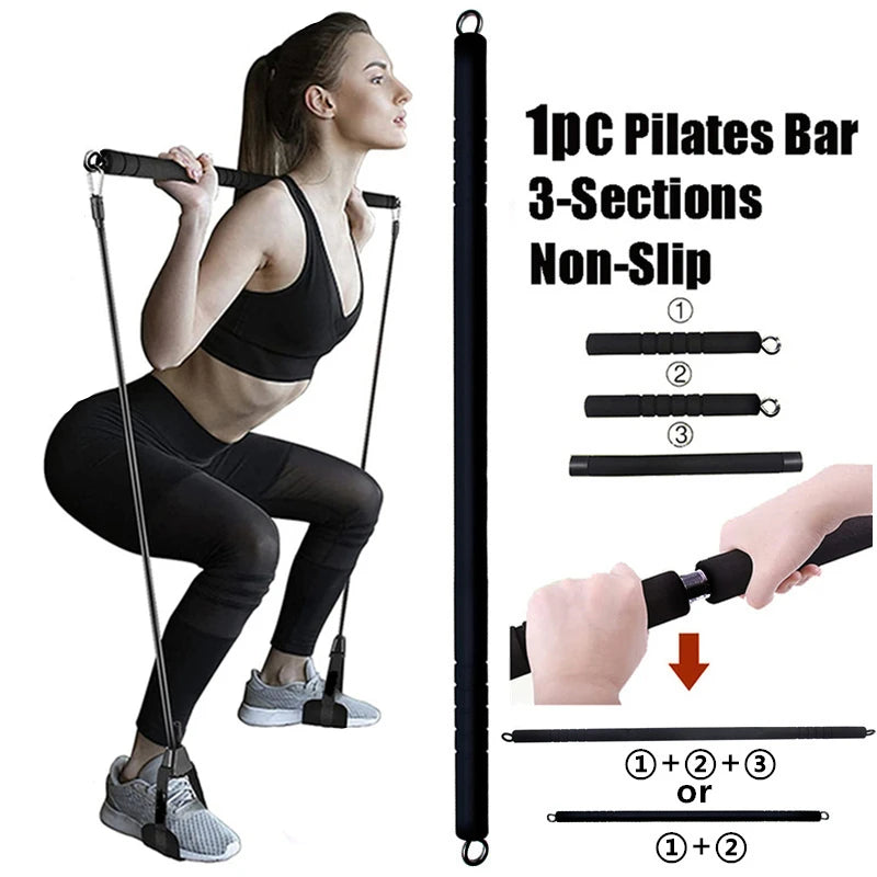 Fitness Booty Resistance Elastic Band Workout for Training Home Exercise Sport Gym Dumbbell Harness Set Expander Equipment